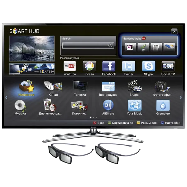 Замена платы обработки видеосигнала Samsung UE55F6400